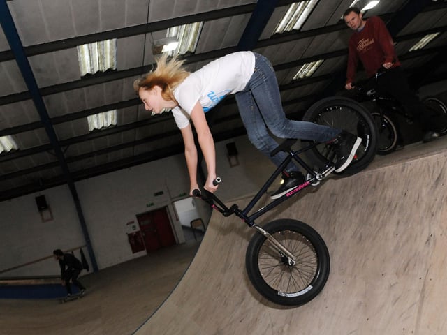 This indoor skatepark is back open for people who book online. Hire equipment and the foam pit are not available or open.