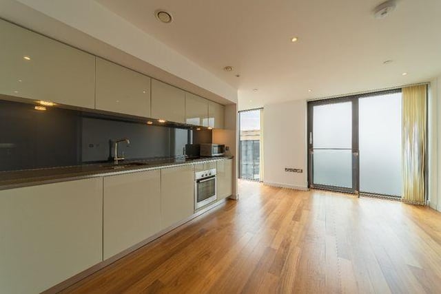 This luxury one bedroom flat is being marketed by Belvoir, 0114 446 1060.