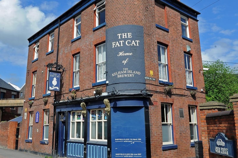 The Fat Cat on Alma Street, Kelham Island is said to be a "very popular public house with a well stocked and cheap bar."