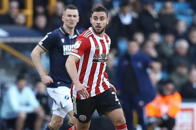 Sheffield United boss Paul Heckingbottom is confident that George Baldock will be fit to play against Nottingham Forest on Friday. Paul Terry / Sportimage