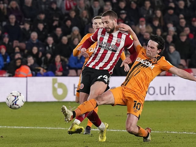Came in for the injured John Fleck and didn't do enough to convince that he should stay in the team whenever the Scotsman returns. Decent deadball delivery but didn't offer a great deal else before he was withdrawn