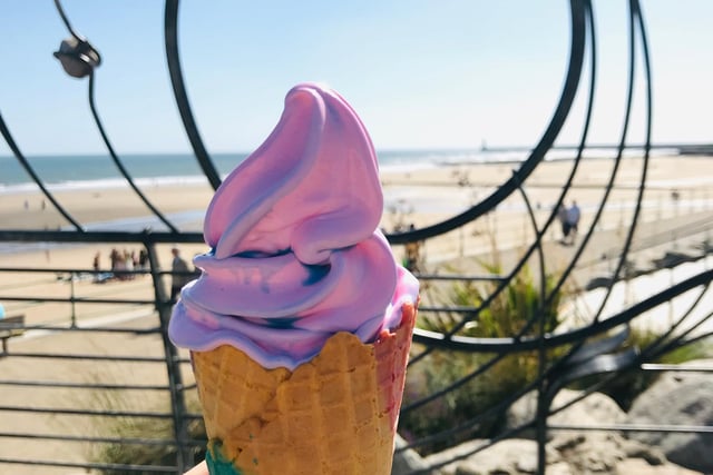 One of the most popular spots for ice cream, as well as fish and chips, Minchella's regularly change their ice creams to offer some inventive and colourful takes on classic cones.