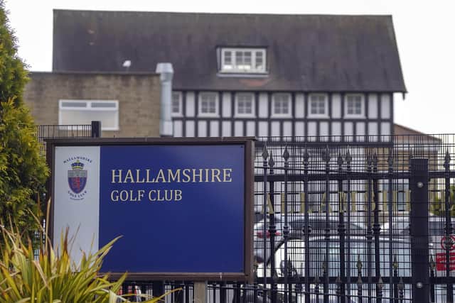 Hallamshire Golf Club. Picture Scott Merrylees