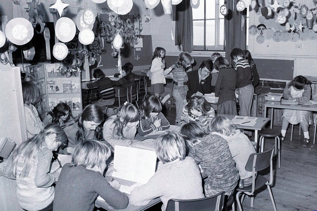 This picture was taken in 1976 at Warsop Vale school - did you attend?