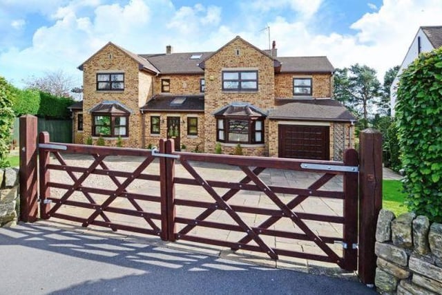 It is this sort of property which puts the average price on Blacka Moor Crescent, Dore, at £1,003,098.