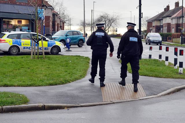 Police officers in Sheffield are clamping down on armed crime
