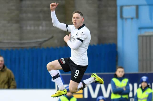 Declan McManus netted 24 times in the 2019/20 season for Falkirk