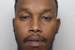 Sheffield Crown Court heard how Warsame Ibrahim, pictured, nearly killed a 29-year-old man who was left fighting for his life in hospital after he was stabbed at a party in Fox Hill, Sheffield, following a night out. Ibrahim, aged 27, of Dorset Street, Sheffield, pleaded guilty to wounding with intent. He was sentenced at Sheffield Crown Court on Monday, October 31, to 10 years in prison.