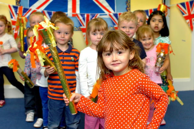 Pupils at the St  Mary's Nursery on the Chester Road campus of Sunderland University celebrated the Olympic Torch coming to Sunderland by having their own relay of torches. But was your child pictured in 2012?