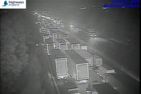 The M1 motorway near Sheffield is closed in both directions this morning between J33 and J34 due to a police incident