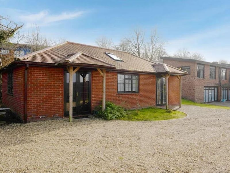 This is the bungalow that comes with the property.