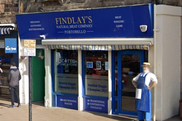 Findlay's is the top choice for a butcher in Portobello and is conveniently located on the High Street. Dale Rankin said: "They do the best haggis and black pudding in Edinburgh and have a good gluten free range too."