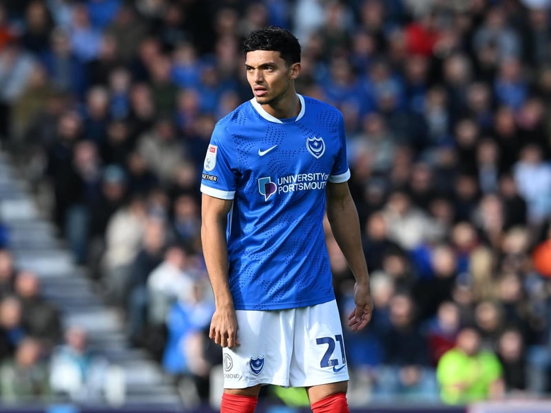 Fought against the tide as visitors ran amok in first half. Excellent saving tackle on Anis Mehmeti after 11 minutes and ratted around the midfield battleground. Cross almost drew Pompey level after restart, but yellow card means a suspension.