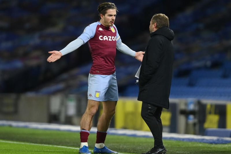 Still overcoming an ankle injury, Grealish will be a certain starter in this squad if he's fit.

(Photo by Mike Hewitt/Getty Images)