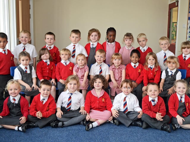 Reception at St Joseph's Catholic Primary School, Bevan Ave, Rossington