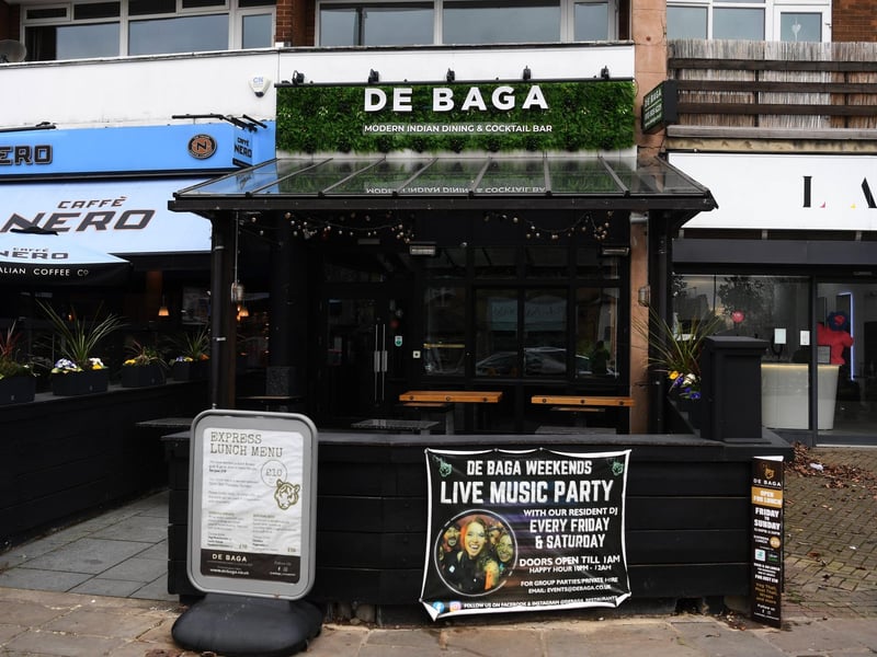 De Baga Restaurant, in Otley Road, has a rating of 4.8 stars from 414 Google reviews. A customer at De Baga said: “Cannot rate this place enough. The food is so rich and full of flavour. Had the palak paneer and veg caldin. Good vibes and friendly staff.” 