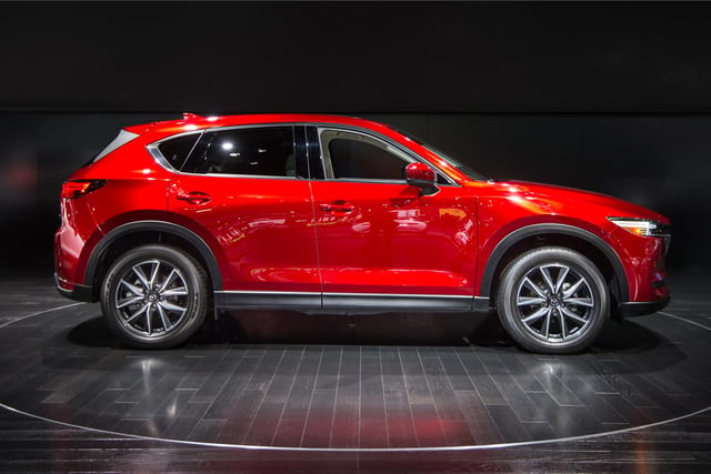 Taking the tenth spot as the UK’s most popular car is the Mazda CX-5