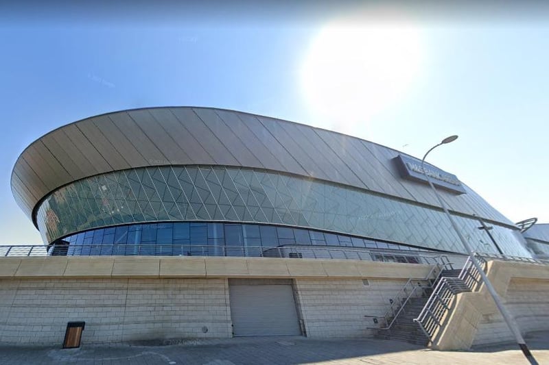 Situated on the banks of the Mersey, this arena has a capacity of 11,000.
