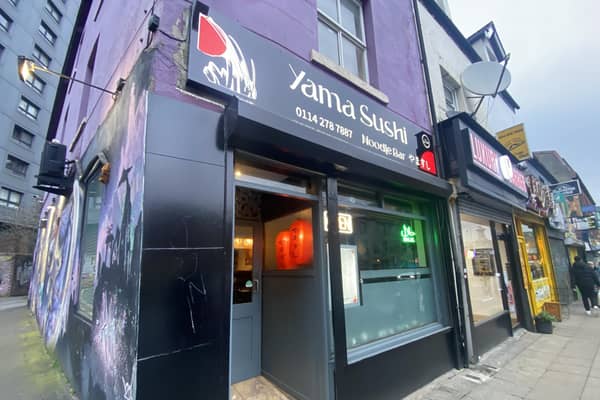 Yama Sushi is located on London Road, Sheffield