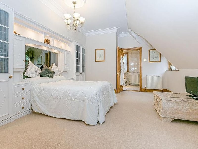 Another substantial bedroom. It also has its own en-suite bathroom.