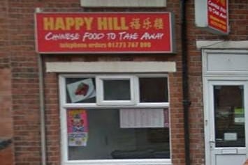 Happy Hill Chinese Takeaway, Breach Road, Heanor, was visited by local authority inspectors on May 5, 2021.