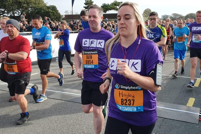 Runners take on the Great South Run