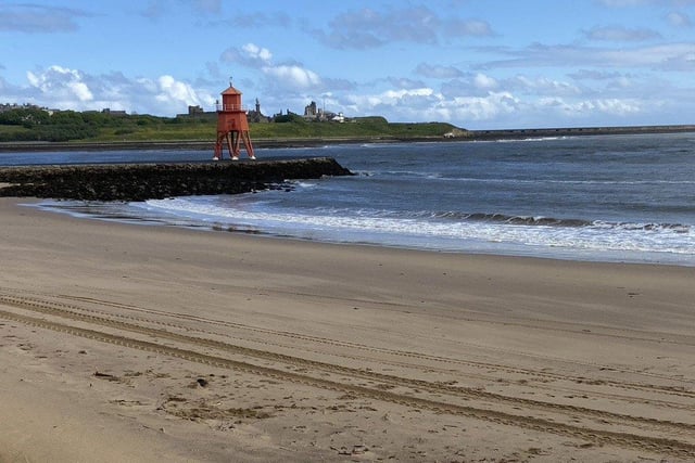 The shores of South Shields are still a wonderful sight, even if there's no one to see it. Picture by Frank Reid.