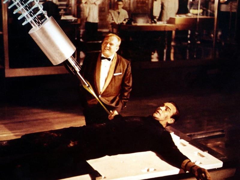 Goldfinger 1964
Sean Connery and Gert Frobe