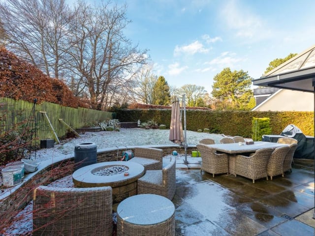 Rear garden.