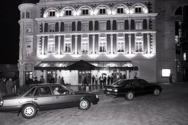 Reopening night of the Lyceum Theatre, Sheffield, December 10, 1990