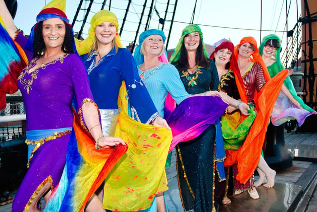 HMS Tincomalee hosted a Belly Dance Convivial.  Photo by Chris Armstrong.