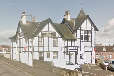You'll be able to watch England v Italy in Sunday's Euro 2020 final at The Station Hotel, Larbert. Picture: Google.