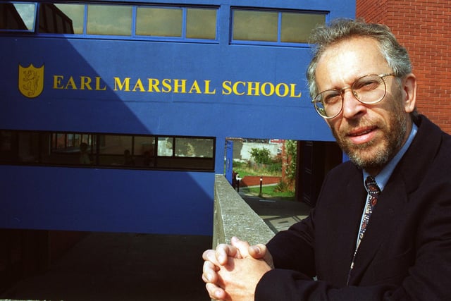 Alun Pelleschi the Headteacher at Earl Marshal School 