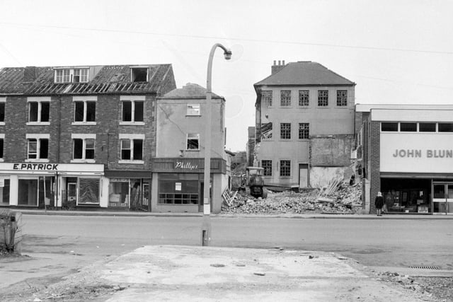 DO you remember these buildings, which were demolished to make way for the new road?