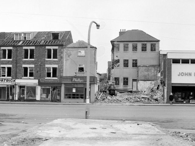 DO you remember these buildings, which were demolished to make way for the new road?