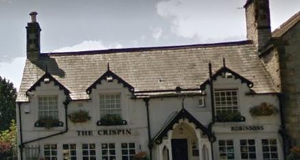 The Crispin, Main Street, Station Road, Great Longstone, Bakewell, DE45 1TZ. Rating: 4.6 out of 5 (420 Google reviews). "A friendly, welcoming pub, with a great selection of beers, brilliant food, friendly and helpful staff."