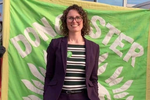 Bex Whyman, Green Party candidate for South Yorkshire mayor. Credit: George Torr/LDRS
