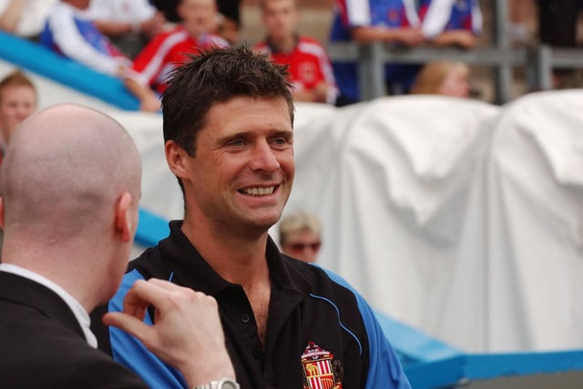 Niall Quinn prepares to take charge of Sunderland against Carlisle United in a pre-season friendly.