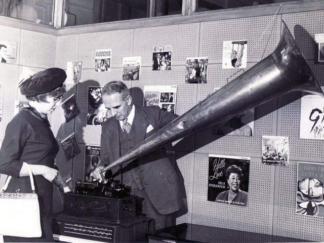 Wilson Peck was one of the main places to buy records in Sheffield city centre in the 60s and 70s. This picture is from November 1961