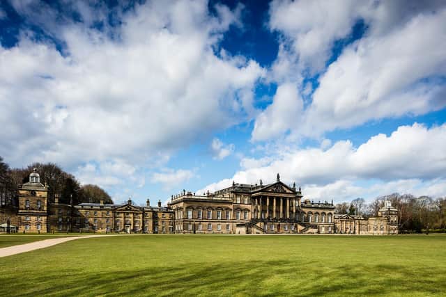 The 23 Bedlam rooms occupy three floors on the south of Wentworth Woodhouse’s famed East Front