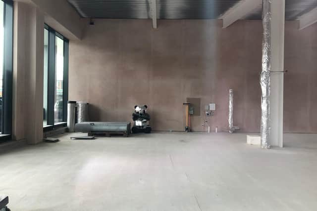 The third panda will be sat on a bench at New Era Square.