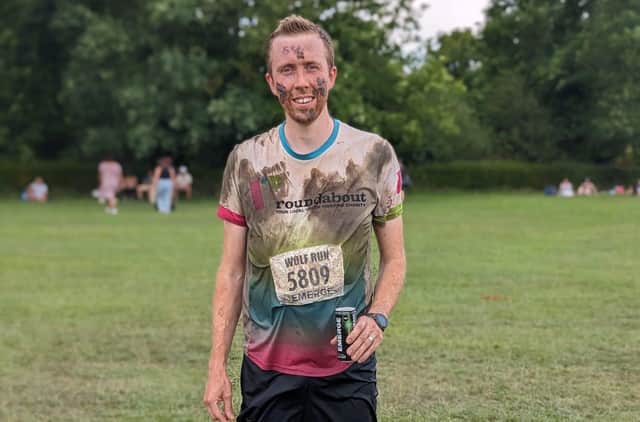 Jonny took on the Wolf Run challenge for Roundabout