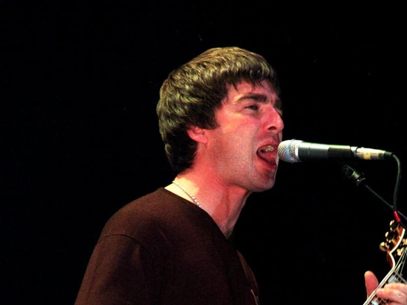 Liam Gallagher has raised hopes of a reconciliation with brother Noel, pictured here playing at Sheffield Arena in 1997, and a possible reunion for the indie legends Oasis. Photo: Dean Atkins