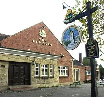 The Penguin pub, Mason Lathe Road, Shiregreen, Sheffield, on November 5, 2002