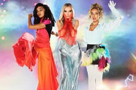 The new Little Mix line-up appear at Utilita Arena Sheffield in 2022