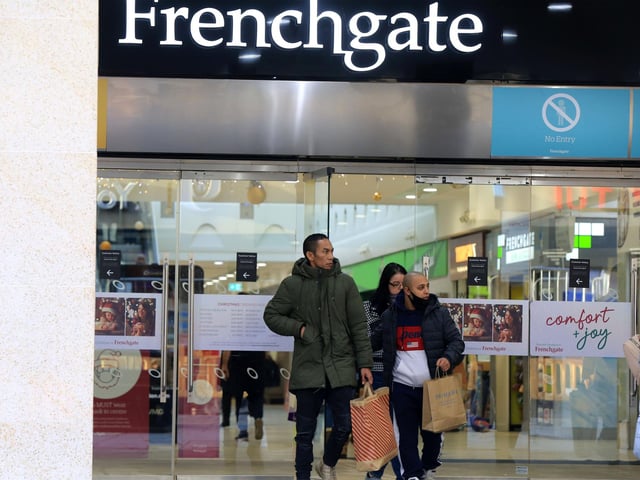 Doncaster enters tier 3 restrictions as the 2nd lockdown ends with shops reopening. The Frenchgate Centre. Picture: Chris Etchells