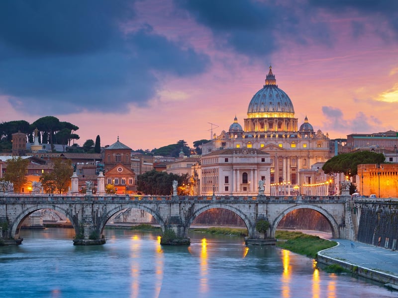 With average daily temperatures of 22.4 °C, Rome is still one of the hottest autumn destinations easily reached on a flight lasting just shy of four hours from Edinburgh Airport. 

(Image credit: Getty Images/Canva Pro)