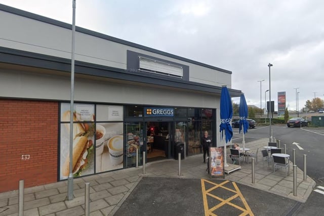Greggs, in Parkway Central Retail Park, is rated 4.3 stars according to 307 Google users.