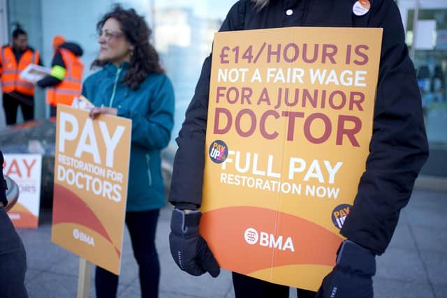 NHS England figures show 2,566 appointments at Sheffield Teaching Hospitals NHS Foundation Trust were rescheduled earlier this year as a result of previous strike action. 