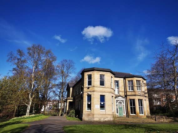 Abbeyfield Park house located in the heart of the park where People's Kitchen Pitsmoor are based.